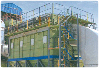 Filter bag for pollution control equipment, carbon black, cement indursty