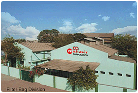Fiber glass filter bag, fiberglass filter fabrics, filters bags Manufacturer in Ahmedabad, India.